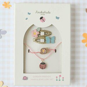 Garden Friends Kids Hair & Jewelry Set